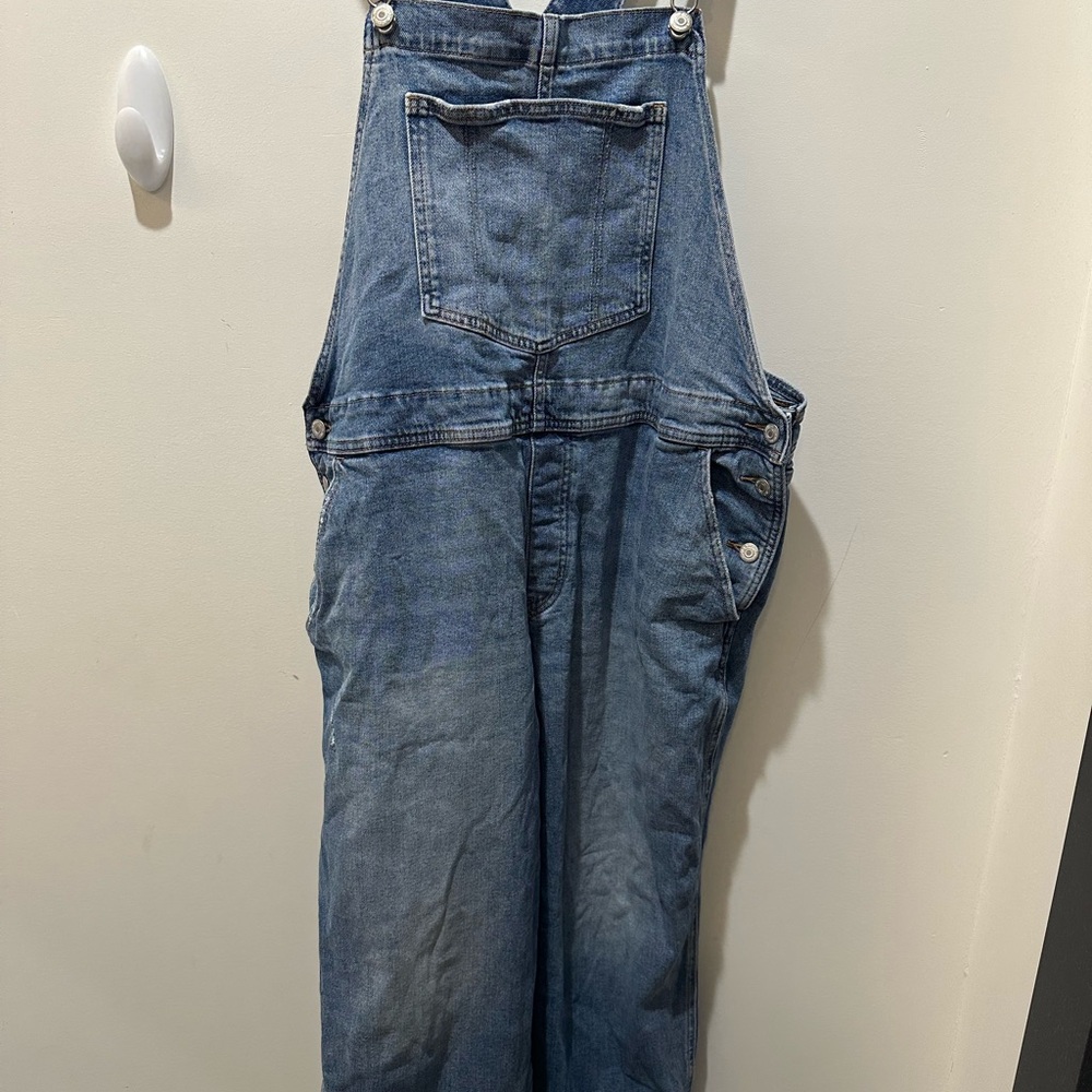 Old Navy Blue Denim Overalls
